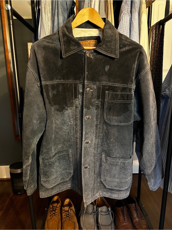 Selection Modo Peau Other - Vintage Washable Pig Suede Chore Coat